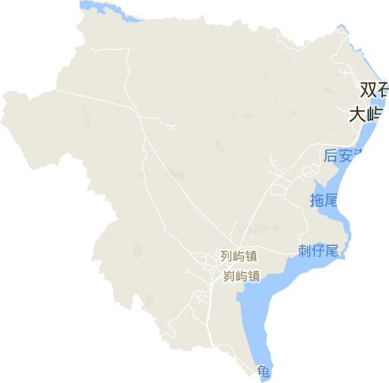 列屿镇电子地图