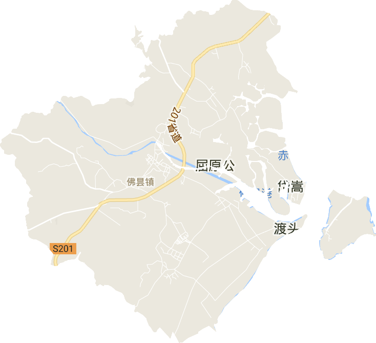 佛昙镇电子地图
