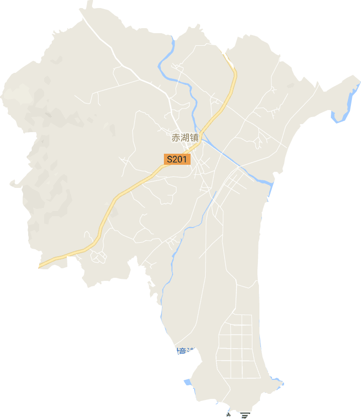 赤湖镇电子地图