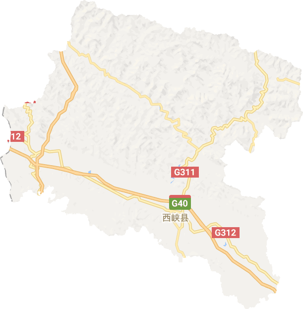 西峡县电子地图