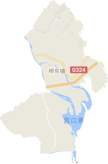 桥东镇电子地图