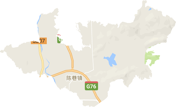 陈巷镇电子地图