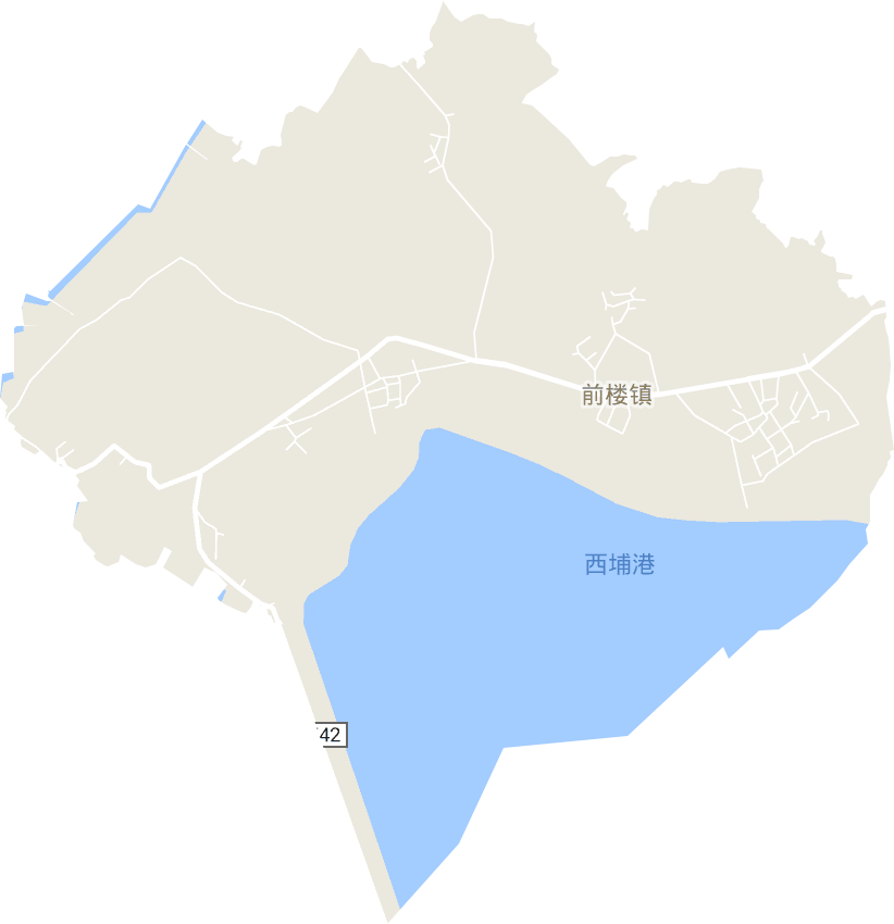 前楼镇电子地图
