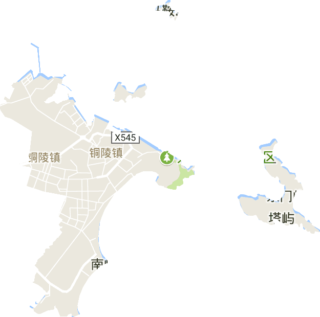 铜陵镇电子地图