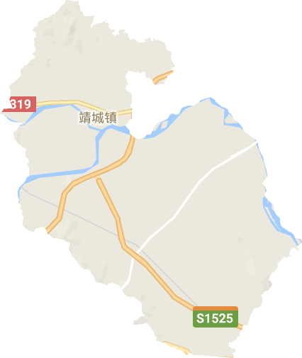 靖城镇电子地图