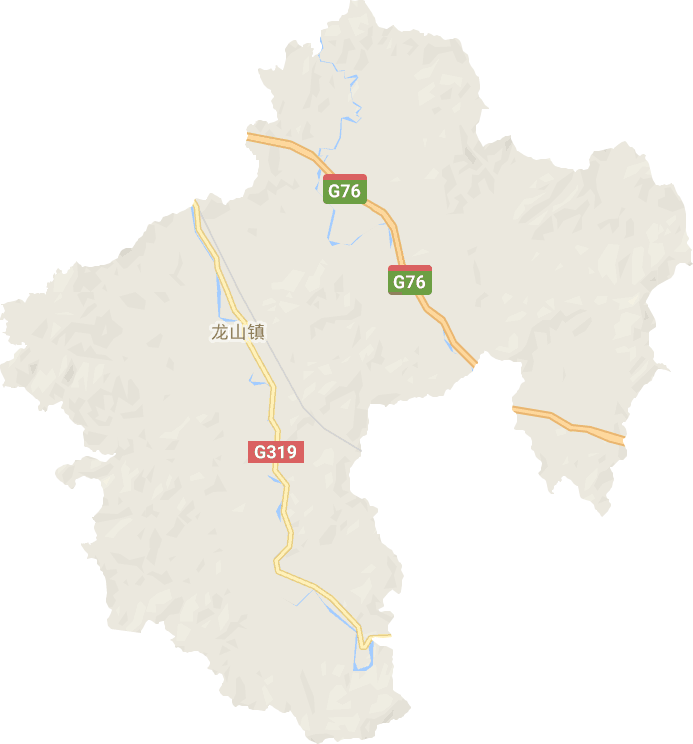 龙山镇电子地图