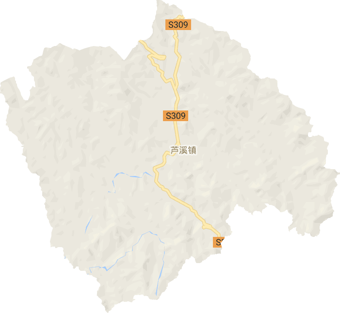 芦溪镇电子地图