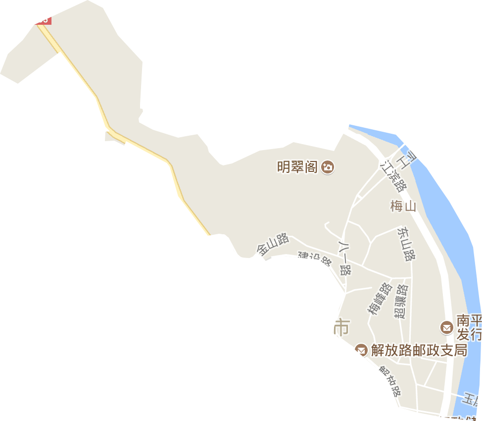 梅山街道电子地图