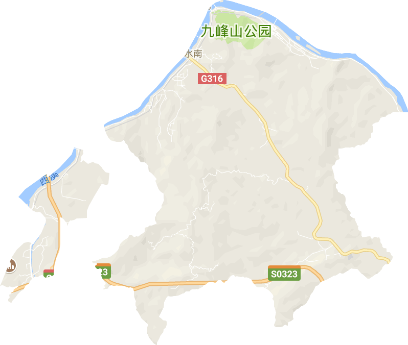 水南街道电子地图