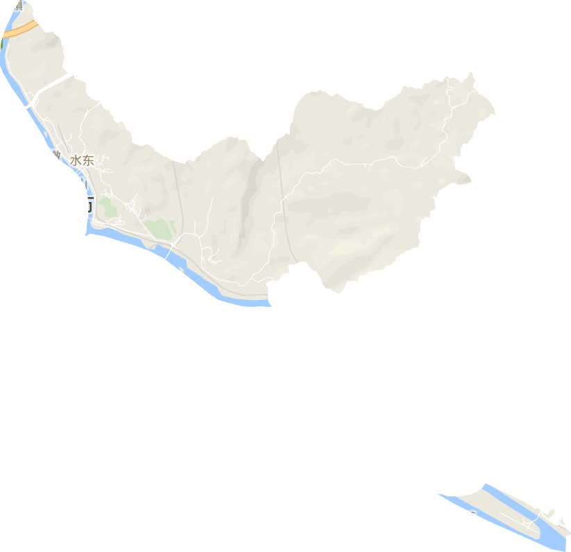 水东街道电子地图