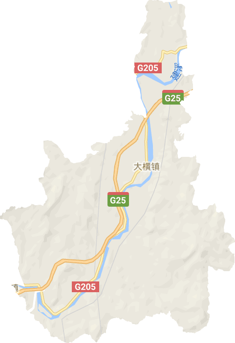 大横镇电子地图
