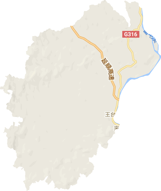 王台镇电子地图