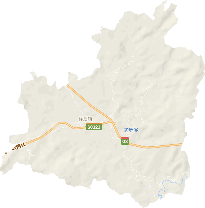 洋后镇电子地图