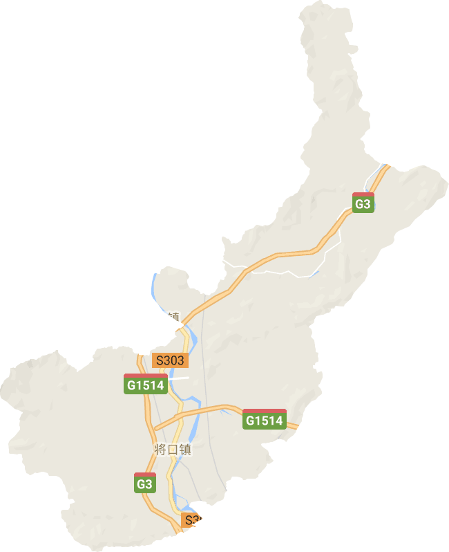 将口镇电子地图