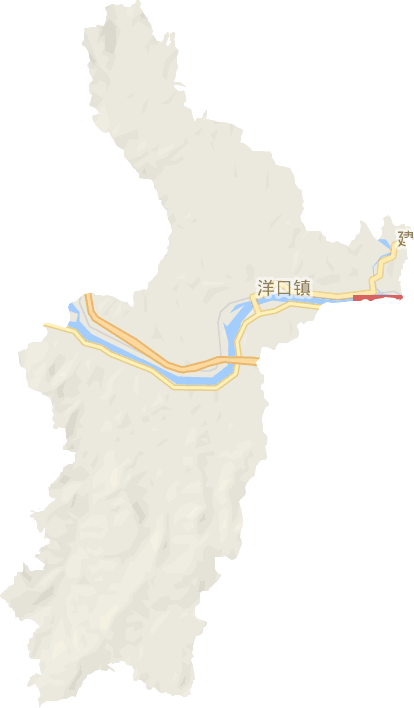 洋口镇电子地图