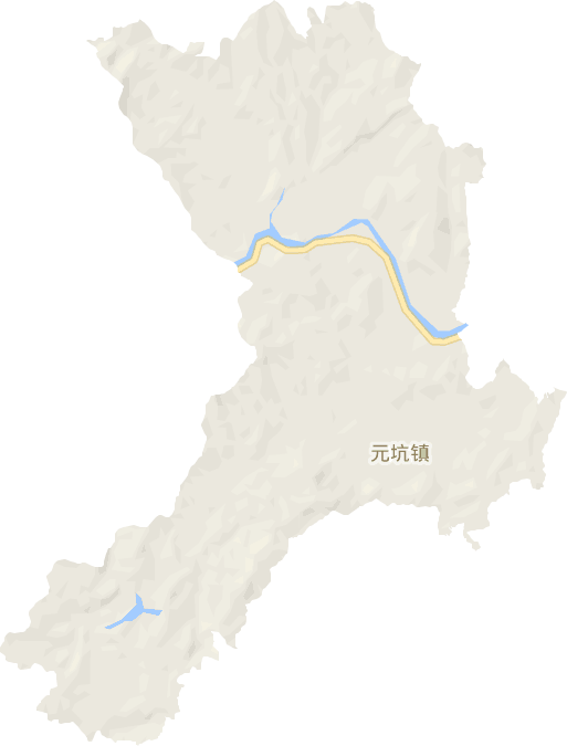 元坑镇电子地图