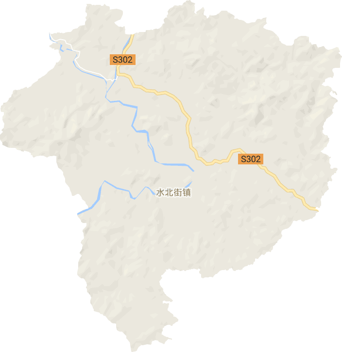 水北街镇电子地图