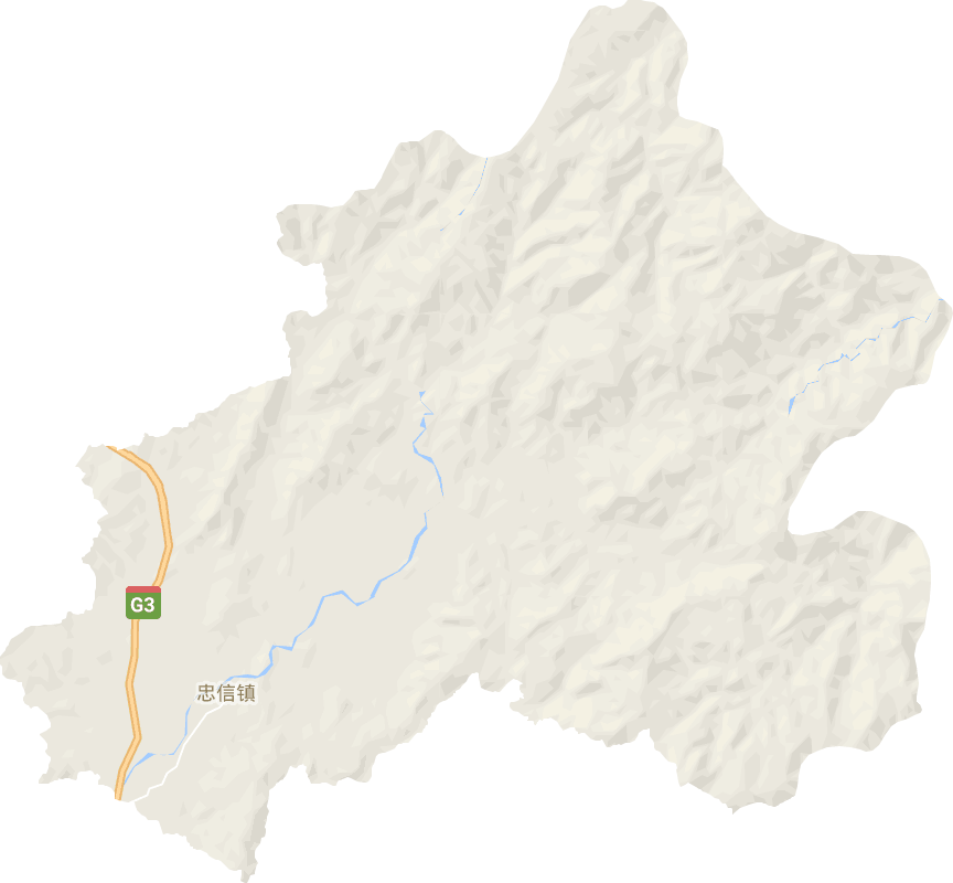 忠信镇电子地图