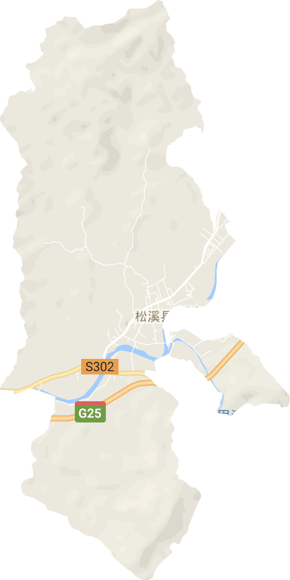松源街道电子地图