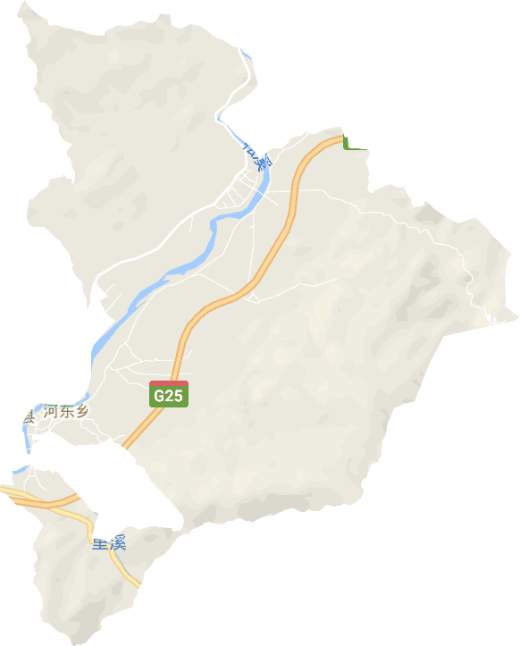 河东乡电子地图