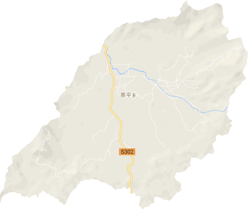 茶平乡电子地图