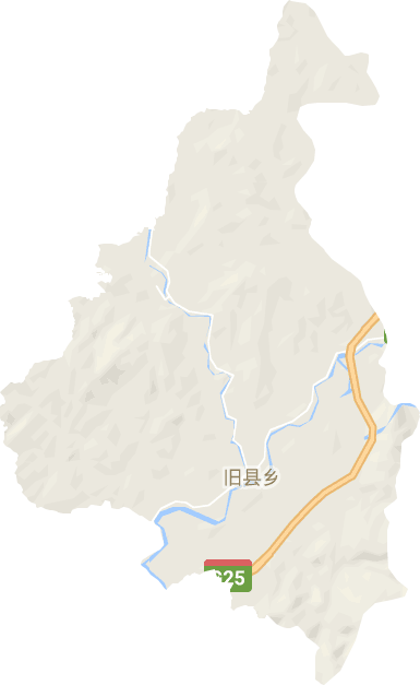 旧县乡电子地图