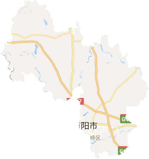 平桥区电子地图