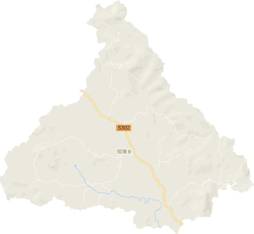 祖墩乡电子地图