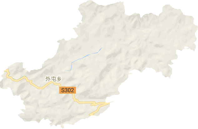 外屯乡电子地图