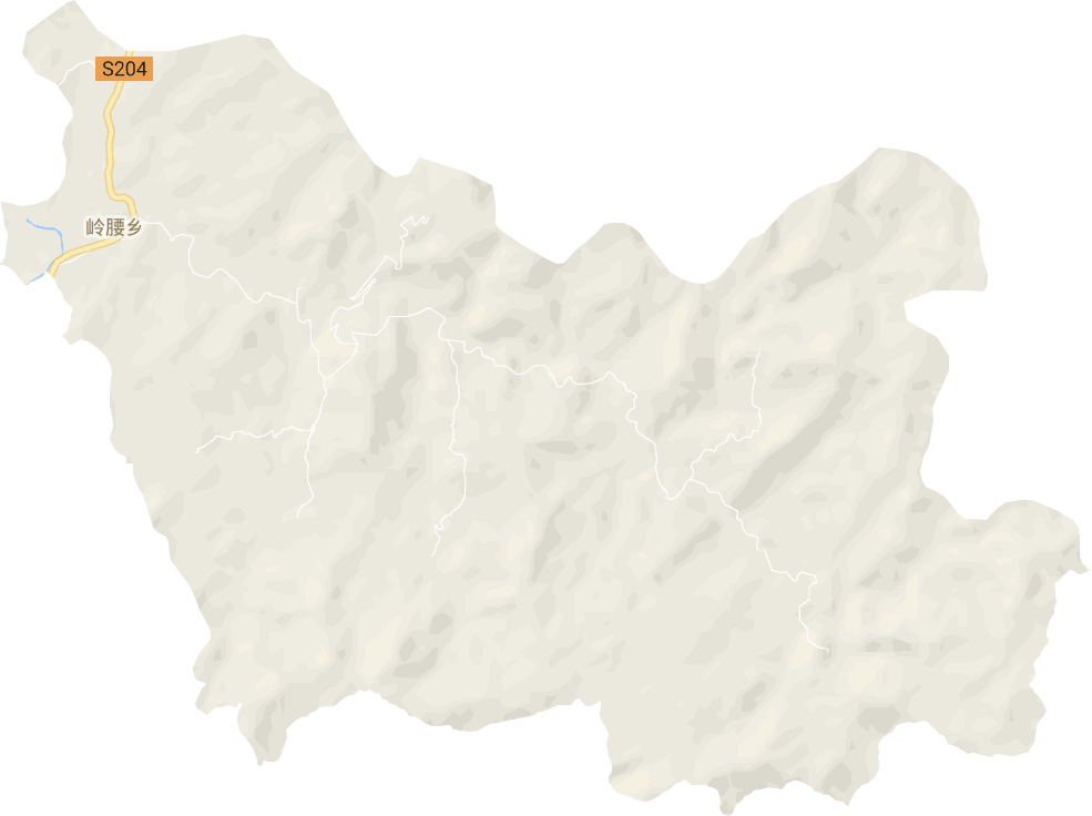 岭腰乡电子地图