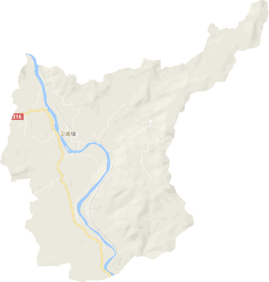 卫闽镇电子地图