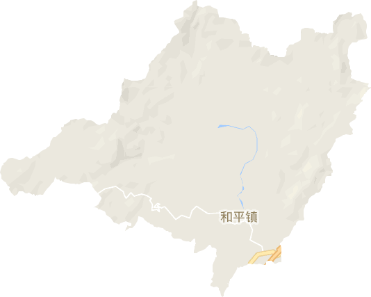 和平镇电子地图