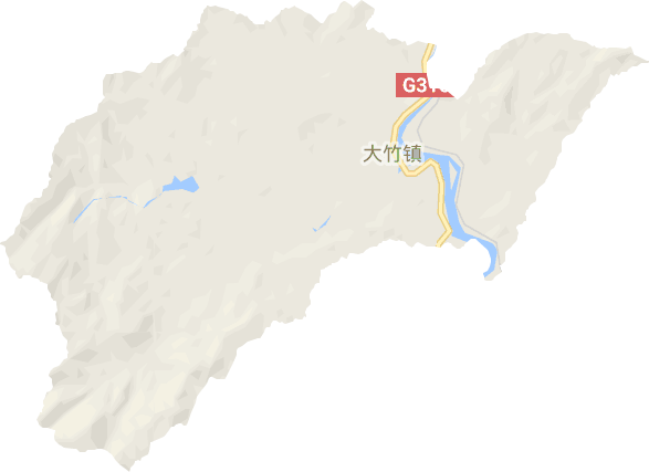 大竹镇电子地图