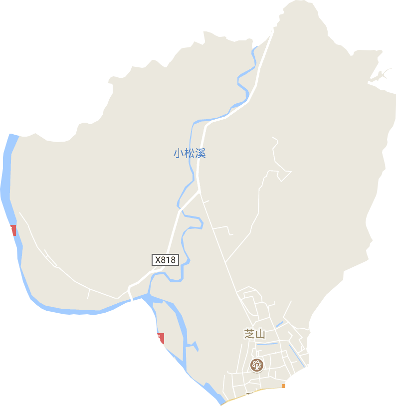 芝山街道电子地图