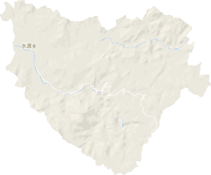 水源乡电子地图