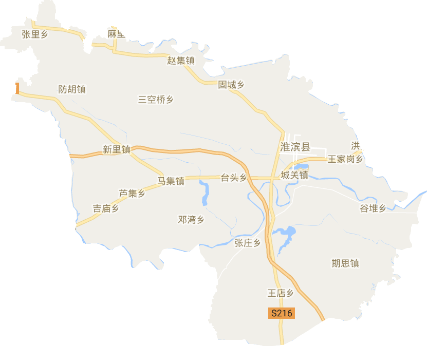 淮滨县电子地图