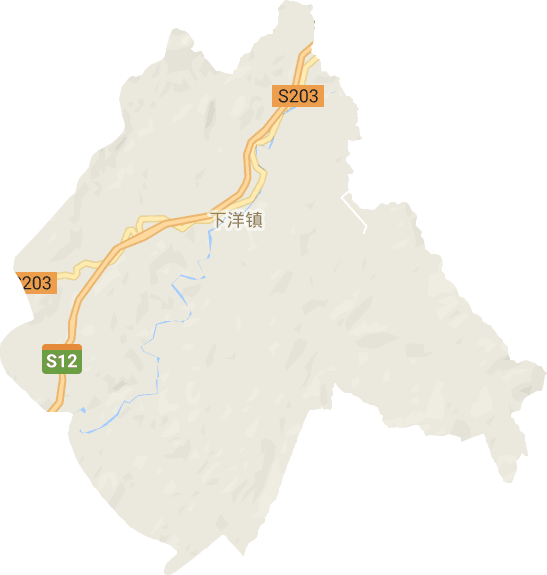 下洋镇电子地图