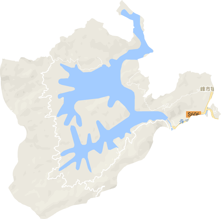 峰市镇电子地图