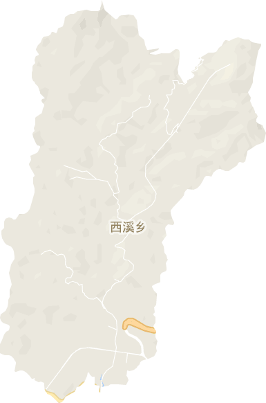西溪乡电子地图