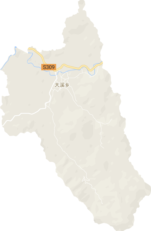 大溪乡电子地图