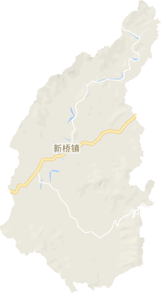 新桥镇电子地图