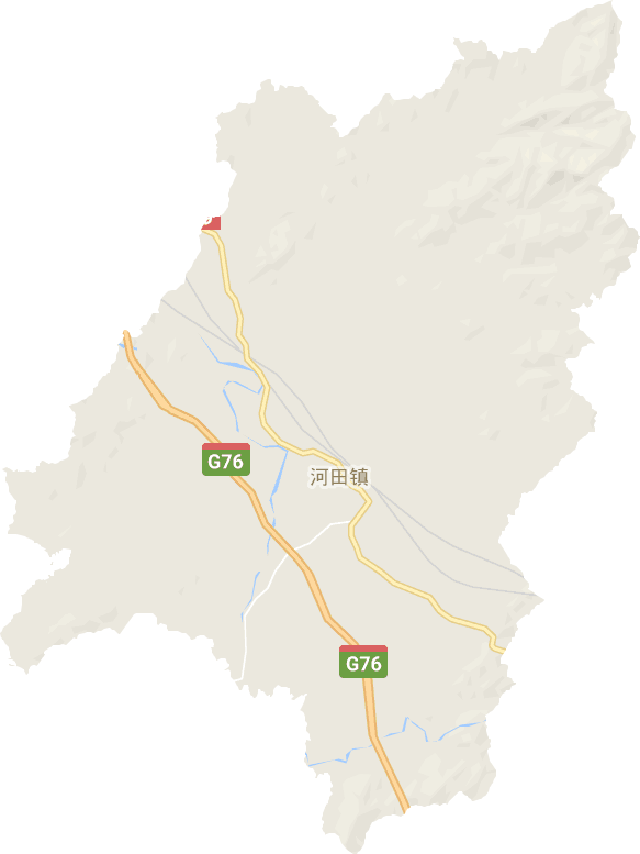 河田镇电子地图