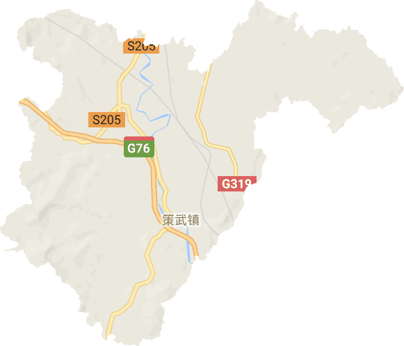 策武镇电子地图