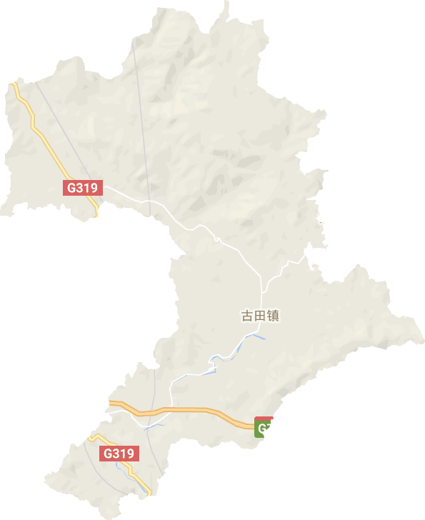 古田镇电子地图
