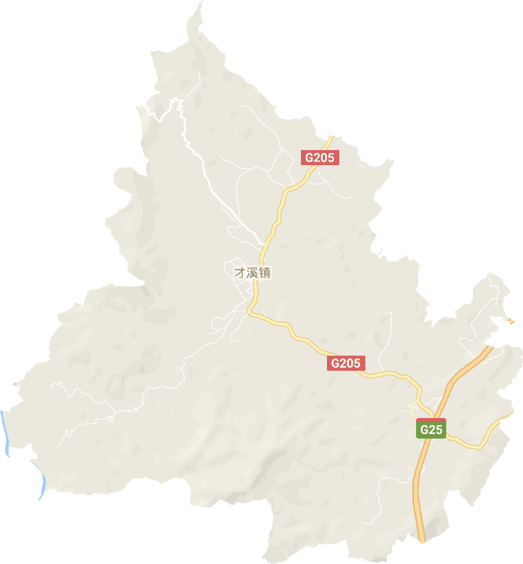 才溪镇电子地图
