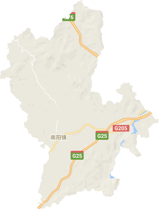 南阳镇电子地图