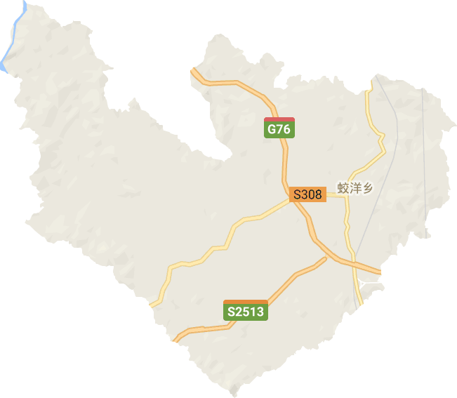 蛟洋镇电子地图