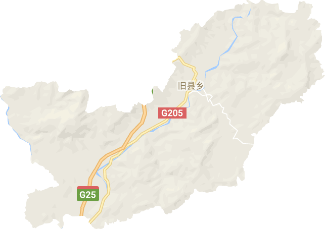 旧县镇电子地图