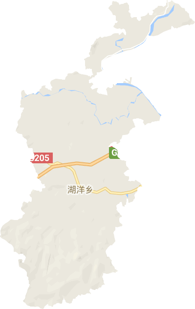 湖洋镇电子地图