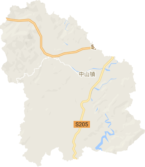 中山镇电子地图